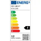 LED szalag COB 480 24V 12W/m 1320lm/m 3000K IP20 5m