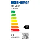 LED szalag COB 480 24V 12W/m 1320lm/m 3000K IP67 5m