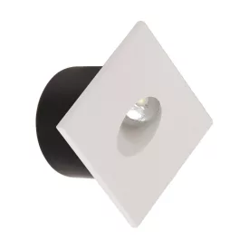   Strühm Zumrut négyzet alakú natúr fehér fehér beltéri LED-es lépcső világítás