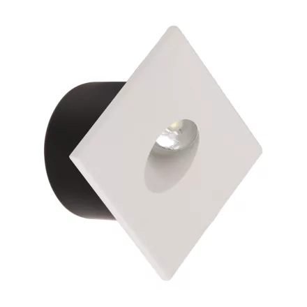 Strühm Zumrut négyzet alakú natúr fehér fehér beltéri LED-es lépcső világítás