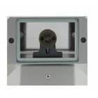 MasterLED INEZ Kerti oldalfalra helyezhető szürke lámpa