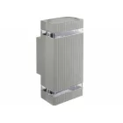 MasterLED Hana Kerti oldalfalra helyezhető szürke színű lámpa GU10-es foglalattal