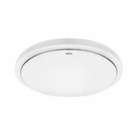   Strühm Sola Slim 14 W-os ø260 mm kerek natúr fehér mennyezeti lámpa IP44-es védettségű