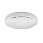 Strühm Sola 16 W-os ø325 mm kerek natúr fehér mozgásérzékelős mennyezeti lámpa IP44-es védettségű