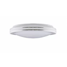   Strühm Soleo 24 W-os ø400 mm kerek natúr fehér mennyezeti lámpa IP44-es védettségű