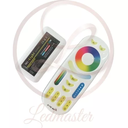 Mi Light 4 csatornás RGB+CCT távirányító + 1 db vezérlő
