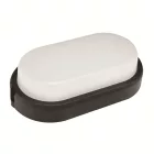 FALI IP54-es LED OVÁLIS LÁMPA (hajó lámpa) 11W 4000Κ Fekete EUROLAMP ARTE ILLUMINA