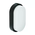 FALI IP54-es LED OVÁLIS LÁMPA (hajó lámpa) 11W 4000Κ Fekete EUROLAMP ARTE ILLUMINA
