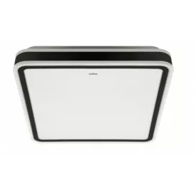   Strühm Aurelia 48 W-os 430x430 mm négyzet alakú natúr fehér mennyezeti lámpa IP44-es védettségű