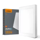 VIDEX DL6S 18W LED négyzet alakú lámpa 3000K-4000K-6500K
