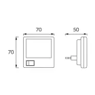 Strühm Simpson 0 4 W-os led irányfény