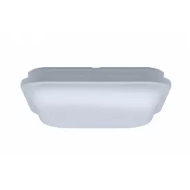   Strühm Filip 24 W-os 215x215 mm négyzet alakú natúr fehér mennyezeti lámpa IP54-es védettségű