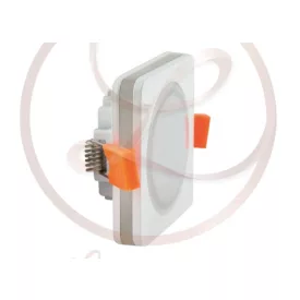   Strühm Goti 5 W-os süllyesztett natúr fehér fehér színű négyzet alakú LED-es mennyezetlámpa