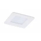 Strühm Iga 1 8 W-os 70x70 mm négyzet alakú natúr fehér dekoratív mennyezeti lámpa