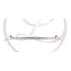 Strühm Slim 12 W-os süllyesztett hideg fehér fehér színű kör alakú LED-es mennyezetlámpa