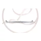 Strühm Slim 15 W-os süllyesztett meleg fehér fehér színű kör alakú LED-es mennyezetlámpa