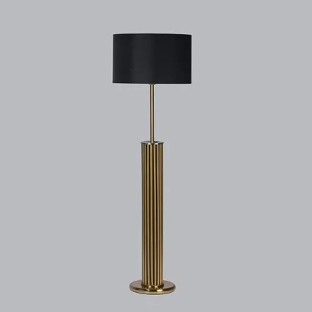 Eurolamp Estheti Fekete arany állólámpa