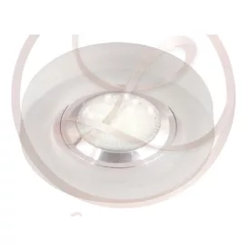   Strühm Adel Led kör alakú spot keret matt üveg/króm GU10-es foglalattal