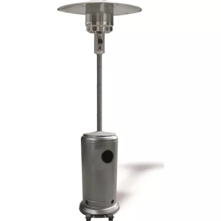 Eurolamp Gáztűzhely Gomba alakú, 13,5 kW teljesítménnyel és 945 g/h fogyasztással, 81x81x221 cm szürke