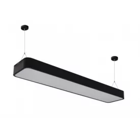   Strühm Flara 45 W-os natúr fehér fekete függesztett lámpa