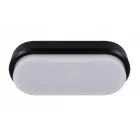 Strühm Aron 18 W-os natúr fehér fekete mennyezeti lámpa IP65-ös védettségű