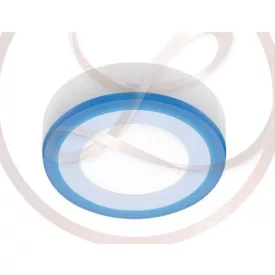   Strühm Alden 6W+3W-os ø145 mm kerek natúr fehér mennyezeti lámpa IP42-es védettségű