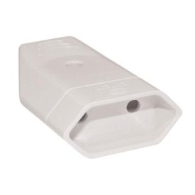 2 pólusú aljzat 2,5A 220-240V, érintésvédelemmel