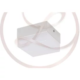   Strühm Robin 6 W-os falon kívüli natúr fehér fehér színű négyzet alakú LED-es mennyezetlámpa