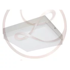   Strühm Robin 24 W-os falon kívüli natúr fehér fehér színű négyzet alakú LED-es mennyezetlámpa