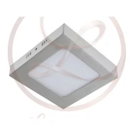   Strühm Martin 6 W-os falon kívüli natúr fehér matt króm négyzet alakú LED-es mennyezetlámpa