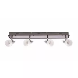   Strühm Epos króm/wenge 4-es mennyezeti lámpa G9-es foglalattal