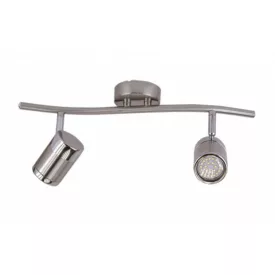   Strühm Olaf króm/matt króm 2-es mennyezeti lámpa GU10-es foglalattal