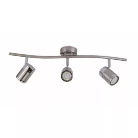  Strühm Olaf króm/matt króm 3-as mennyezeti lámpa GU10-es foglalattal