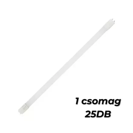 25db-os T8 120 cm-es, 2880 lm, natúr fehér LED fénycső 18 W-os