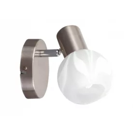 Strühm Bodrum matt króm fali lámpa E14-es foglalattal