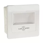 Strühm Diamond Led süllyesztett fehér beltéri LED-es lépcsővilágítás mozgásérzékelős