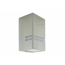   Strühm Keler 150x80 mm matt króm oldalfali lámpa GU-10-es foglalattal