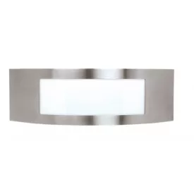   Strühm Mango-1 kültéri matt króm oldalfali lámpatest E27-es foglalattal