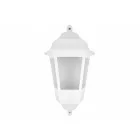 Strühm Begonya 4 fehér kültéri oldalfali lámpa E27-es foglalattal