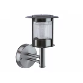   Strühm Estera Led 0 12 W-os króm napelemes oldalfali lámpa