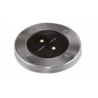 Strühm Garet Led 0 5 W-os kerek talajba szúrható napelemes lámpa