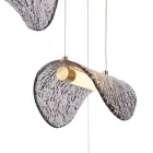 Mennyezeti függesztett bronz/szürke színű lámpa 6W, 3000K, 468 lm, 425x1500 mm