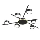 VIDEX VL-SPF22B-BB mennyezeti spotlámpa 6xGX53 háttérvilágítással