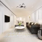 VIDEX VL-SPF22B-BB mennyezeti spotlámpa 6xGX53 háttérvilágítással