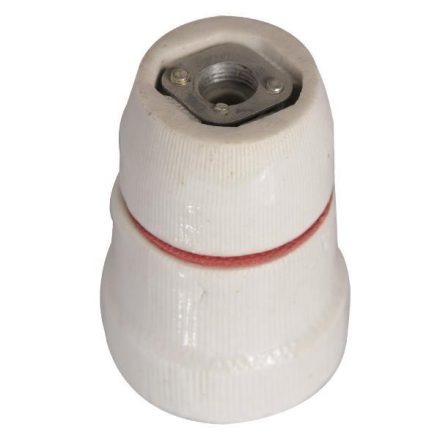 E27-es szerelhető porcelán foglalat 220-240V