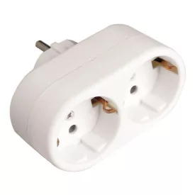 Földelt hálózati 2-es dugaljzat 16A 220-240V