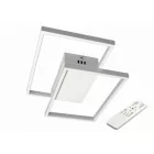 MasterLED Galaxis Polaris 45 W-os 42x30 cm fehér LED távirányítós mennyezeti lámpa