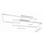 MasterLED Galaxis Hidra 126 W-os 90x50 cm fehér LED távirányítós mennyezeti lámpa