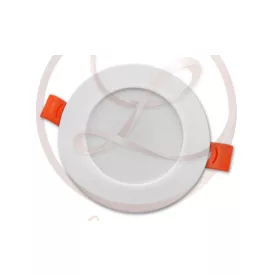   MasterLED Marlon 12 W-os süllyesztett natúr fehér kör alakú LED-es mennyezetlámpa IP44 védettséggel