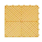 Moduláris garázspadló  polipropilén (PP) 40x40x1,8cm - sárga